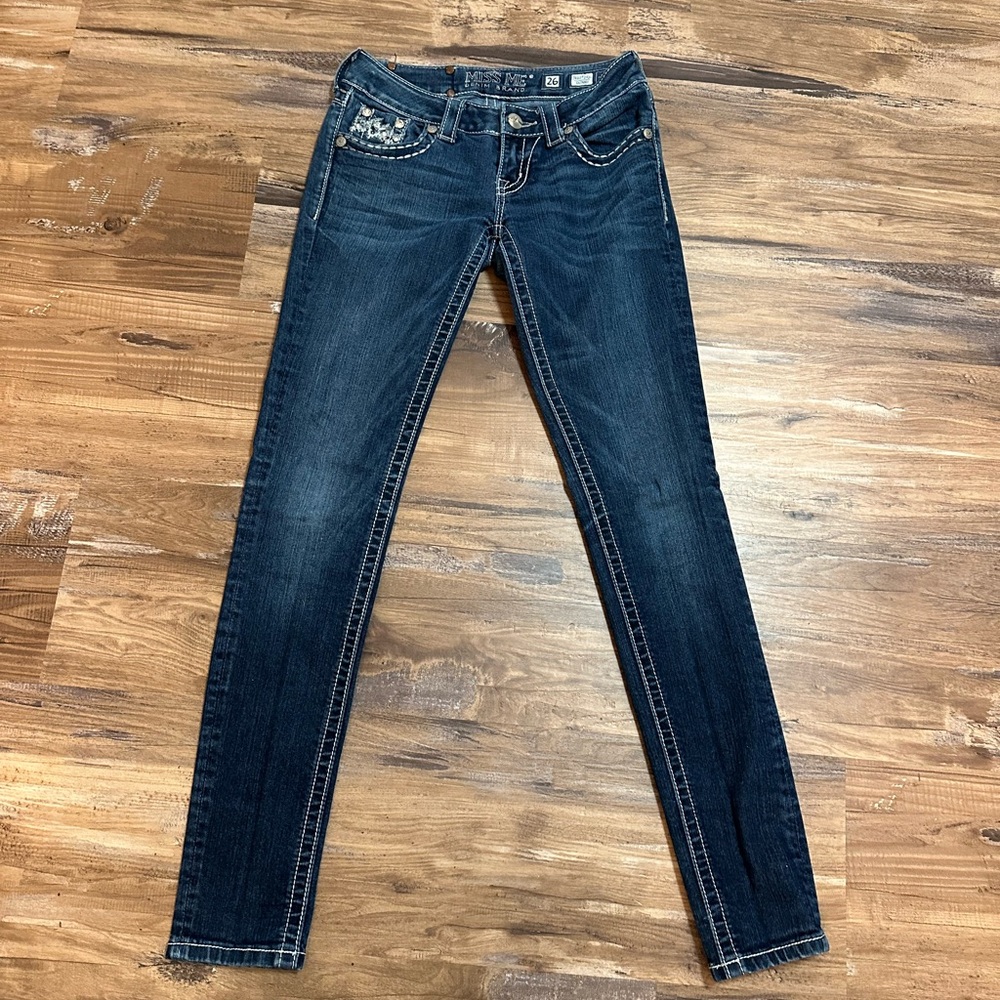 Miss Me Women’s  Blue Jeans - Picture 4 of 5